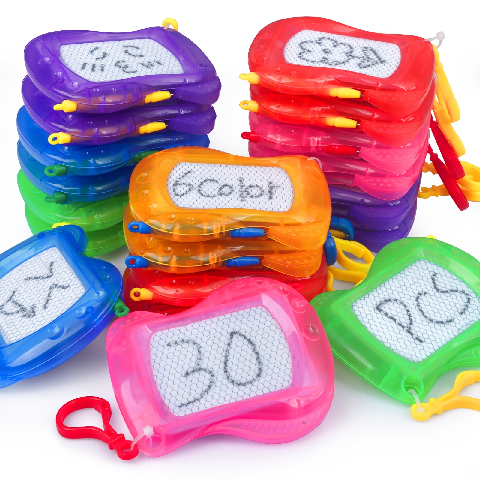 30pcs Kids Mini Magnetic Drawing Board