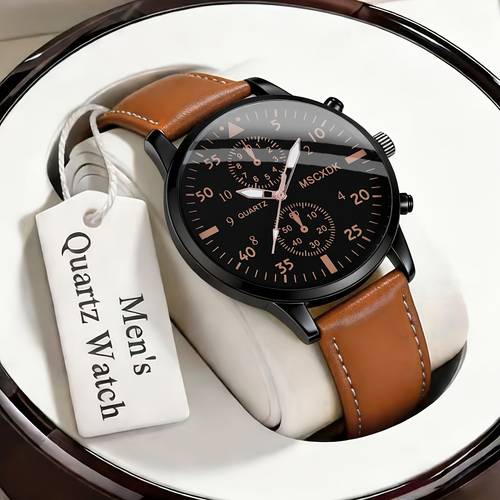 new mens casual business luminous top brand luxury quartz watch box not included