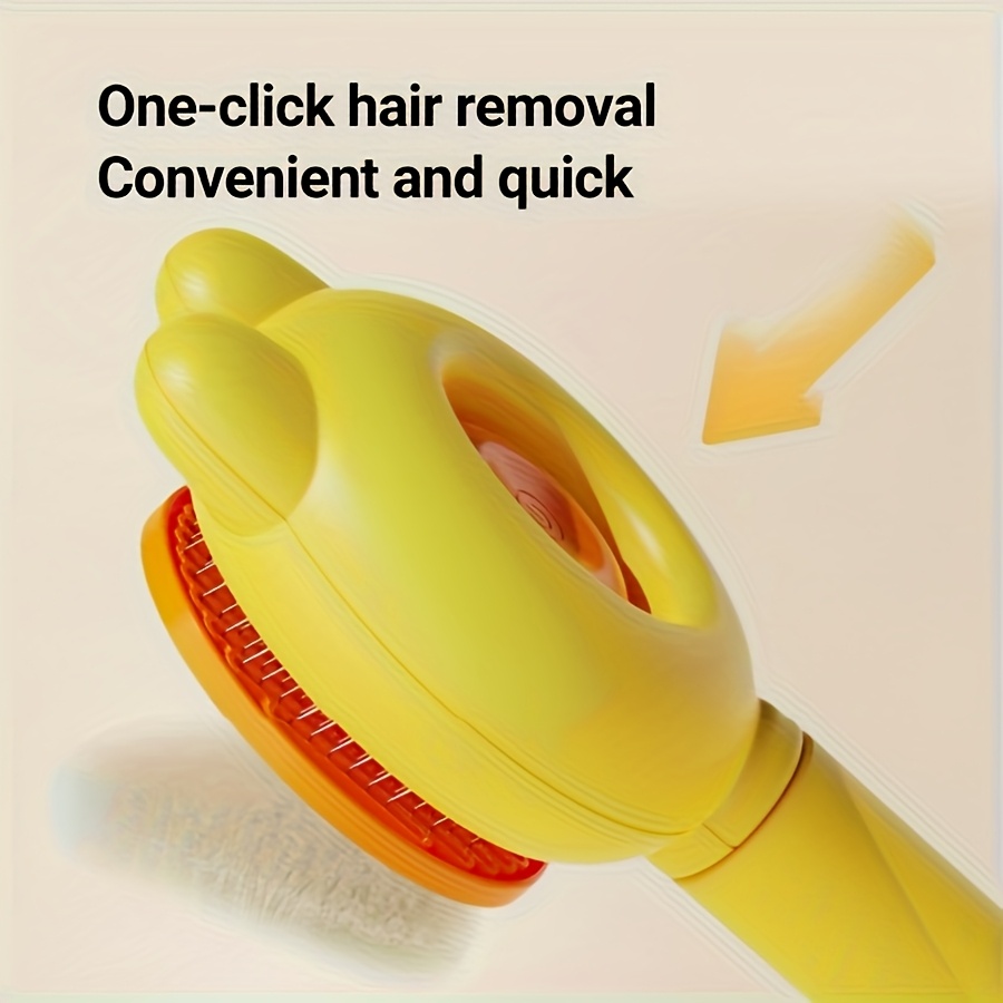 pet cat hair removal needle comb universal deshedding and massage brush for small dogs and cats Product details 2