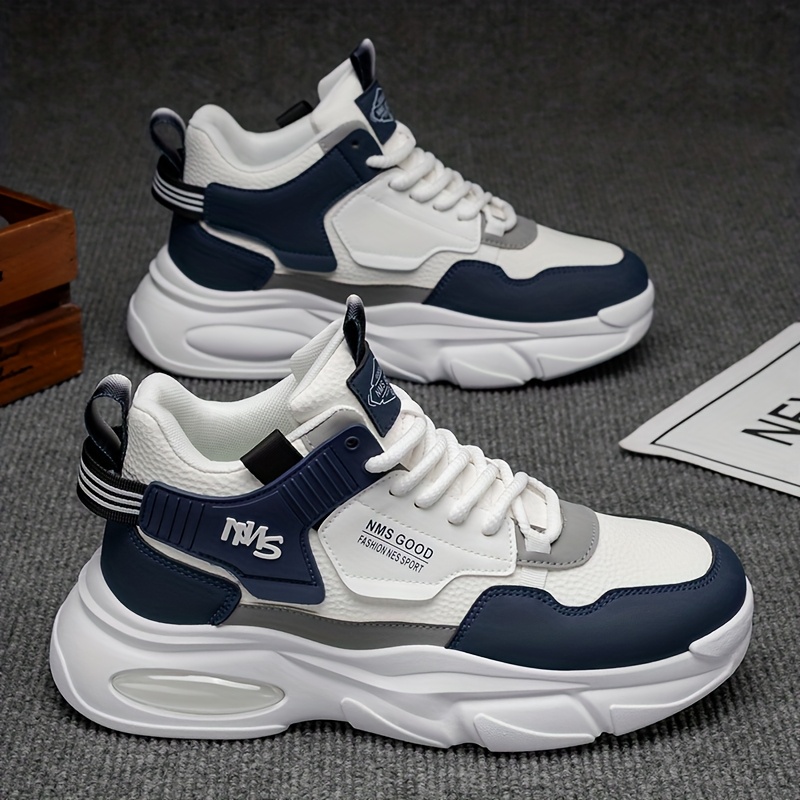 Zapatos para Hombre 2025 Nuevos Zapatillas Casuales de Invierno, Zapatillas de Papá con Suela Gruesa y Absorción de Impacto Versátiles para Adolescentes y Adultos