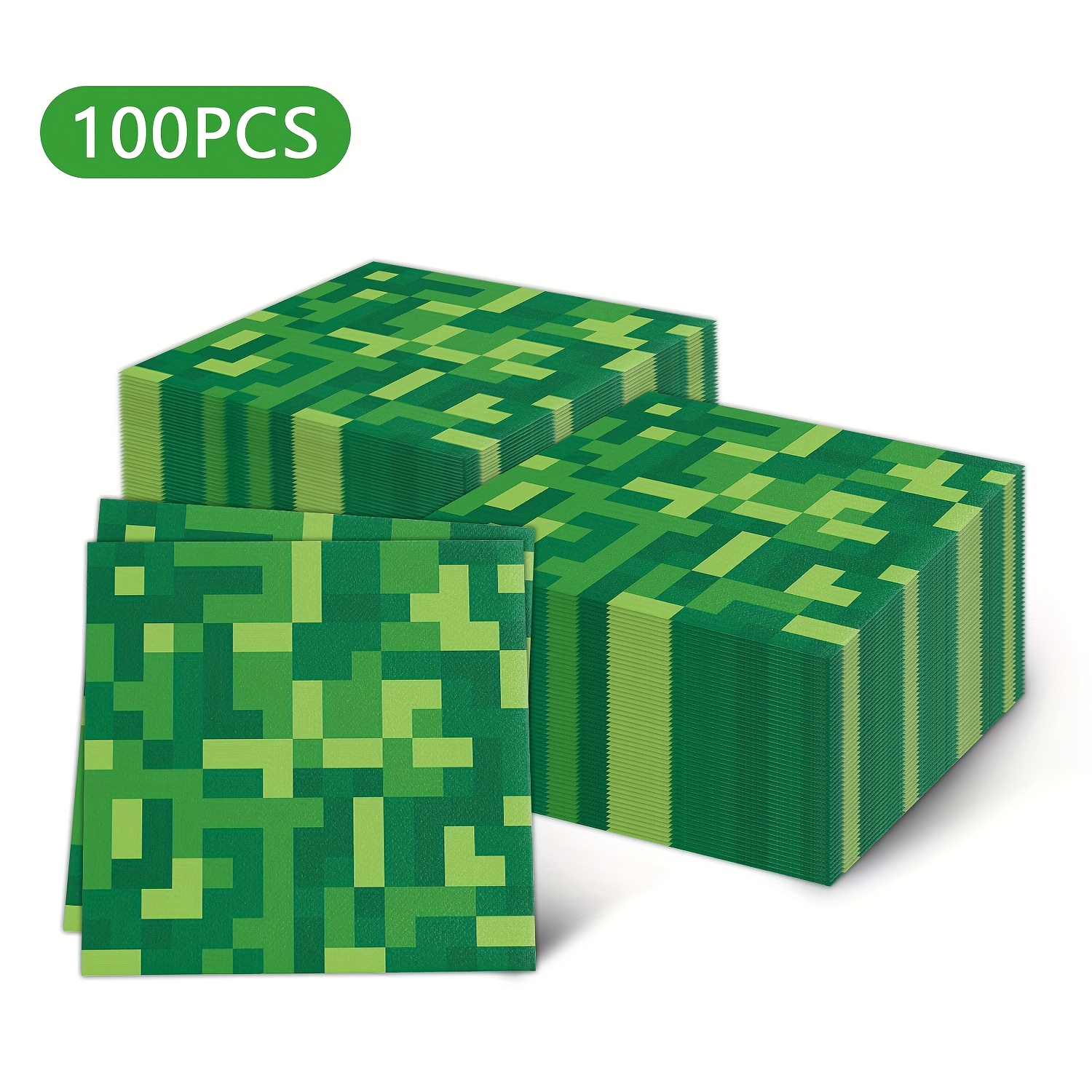 Napkins Pixel Theme Party Napkins Napkins For Birthday Party Tableware Decorations
