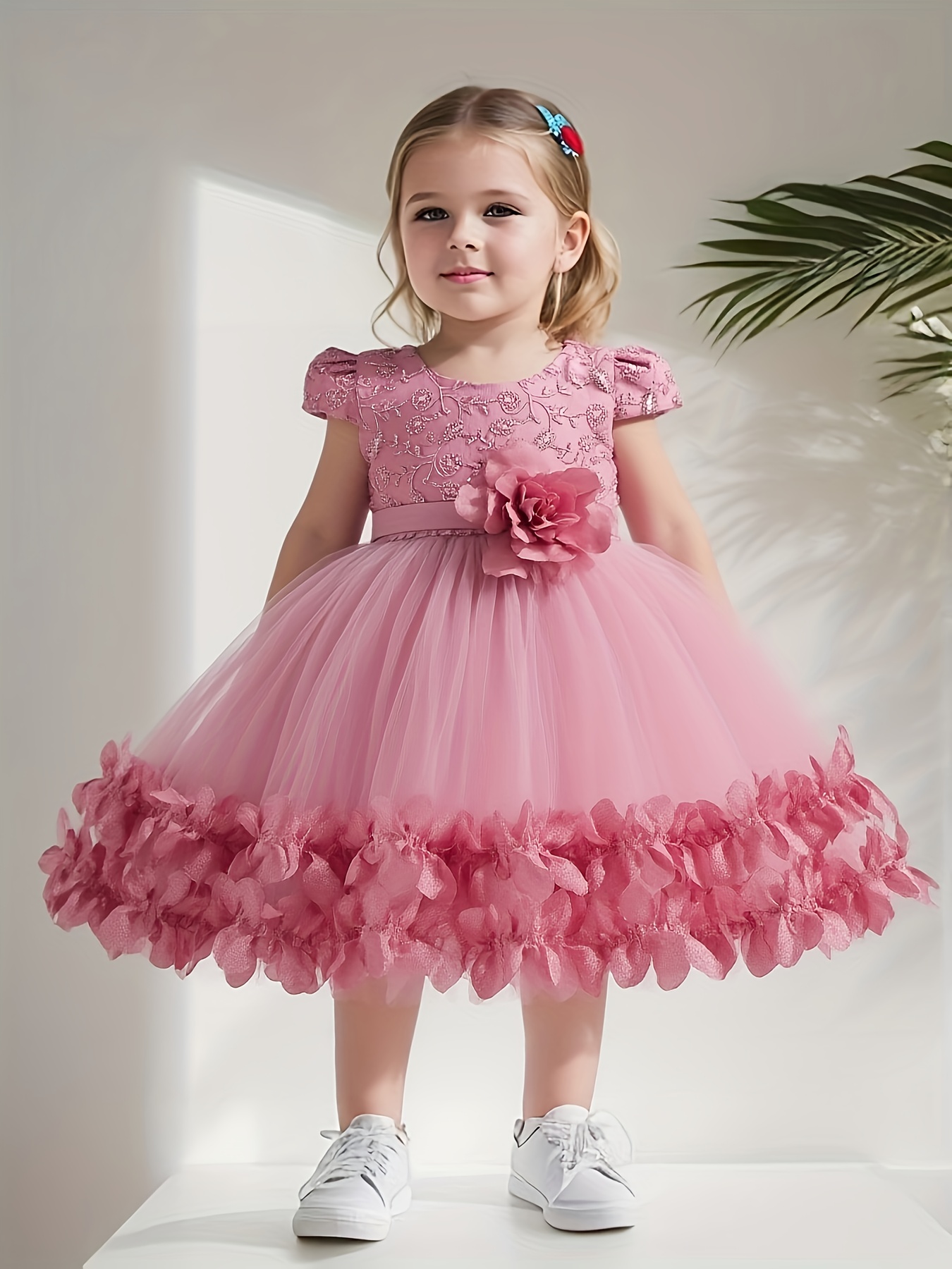 prom dress light blue Sleeveless Dresses A Line Evening Dresses romantic silhouette lay flat to dry Balmain Blue Monogram Jacquard Color:Pink short sleeves