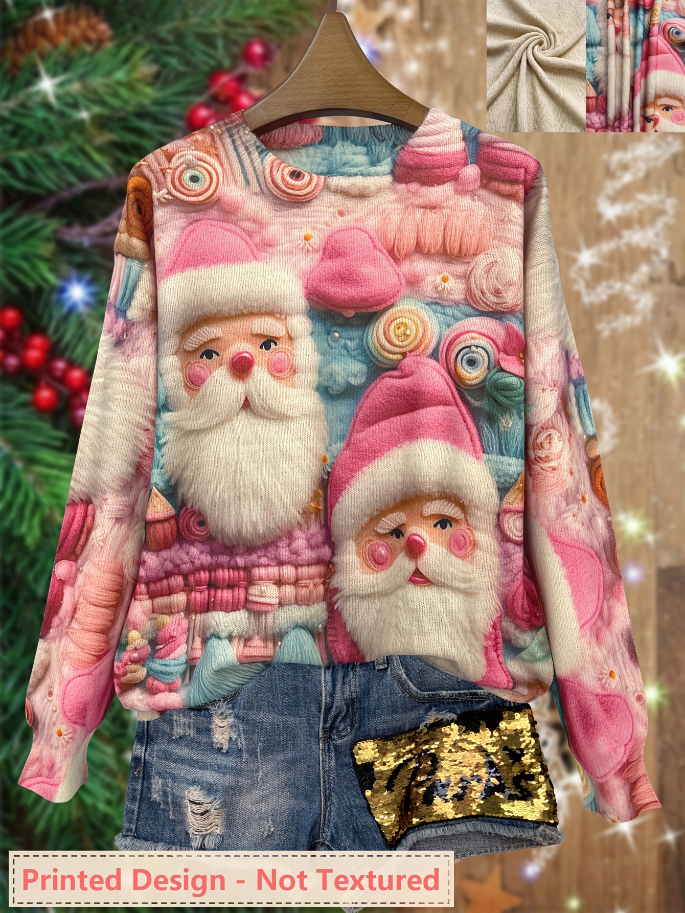 Generisch Pull à Manches Longues Imprimé 2025 Pour Enfants