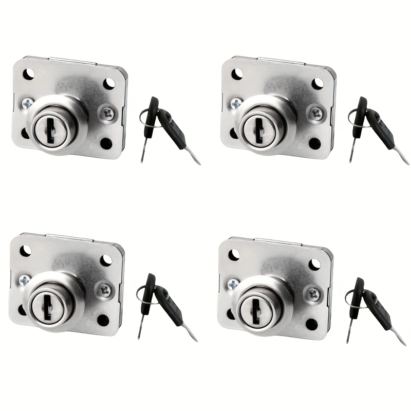 4pcs 101 High-grade Desk Drawer Lock Wardrobe Locks Cabinet Locks Furniture Cam Locks
