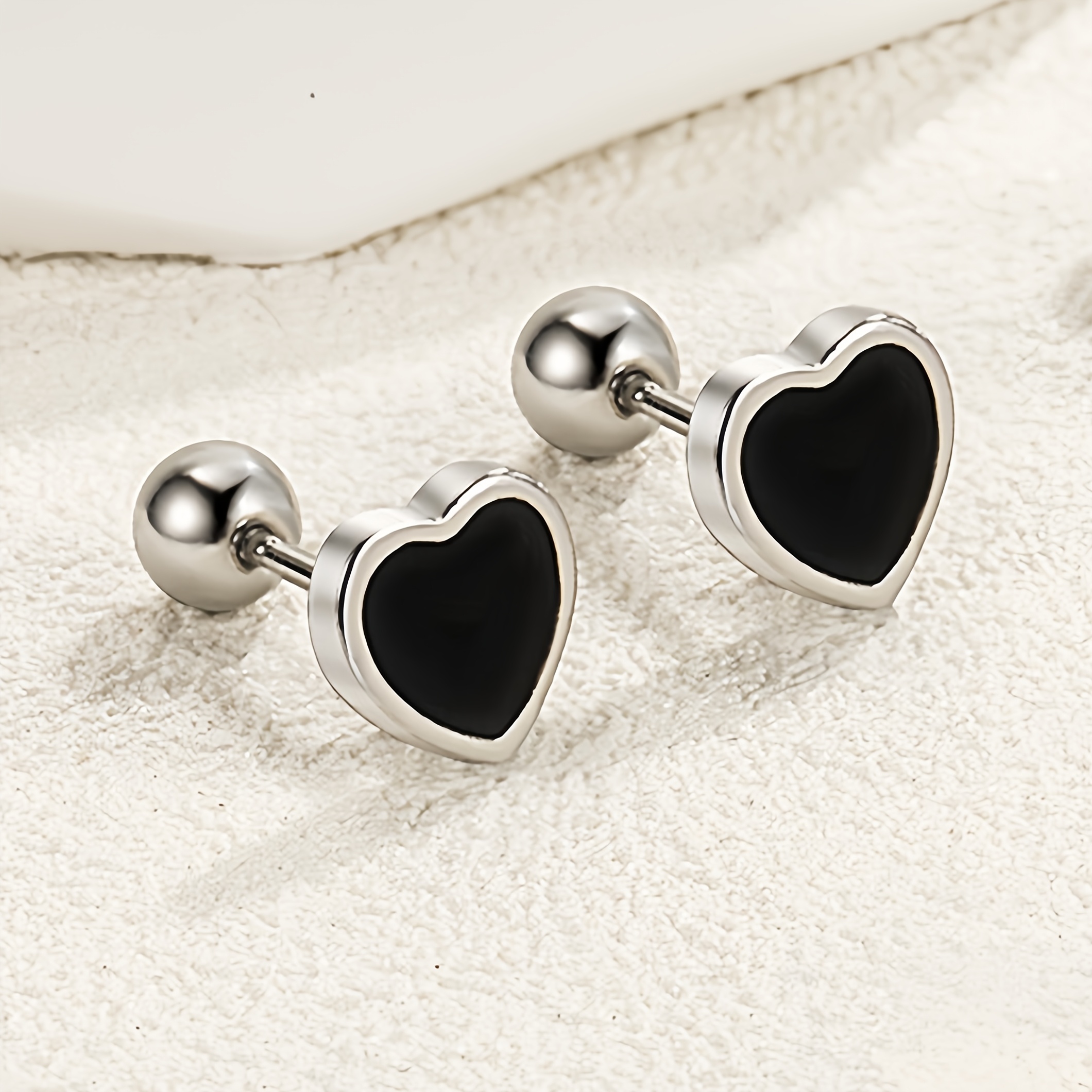 

Hypoallergenic Stainless Steel Stud Earrings, , And , Simple And Fashionable, Suitable For Or Party -shaped Earrings, Jewelry Accessories, Valentine's Day Gifts For Women.