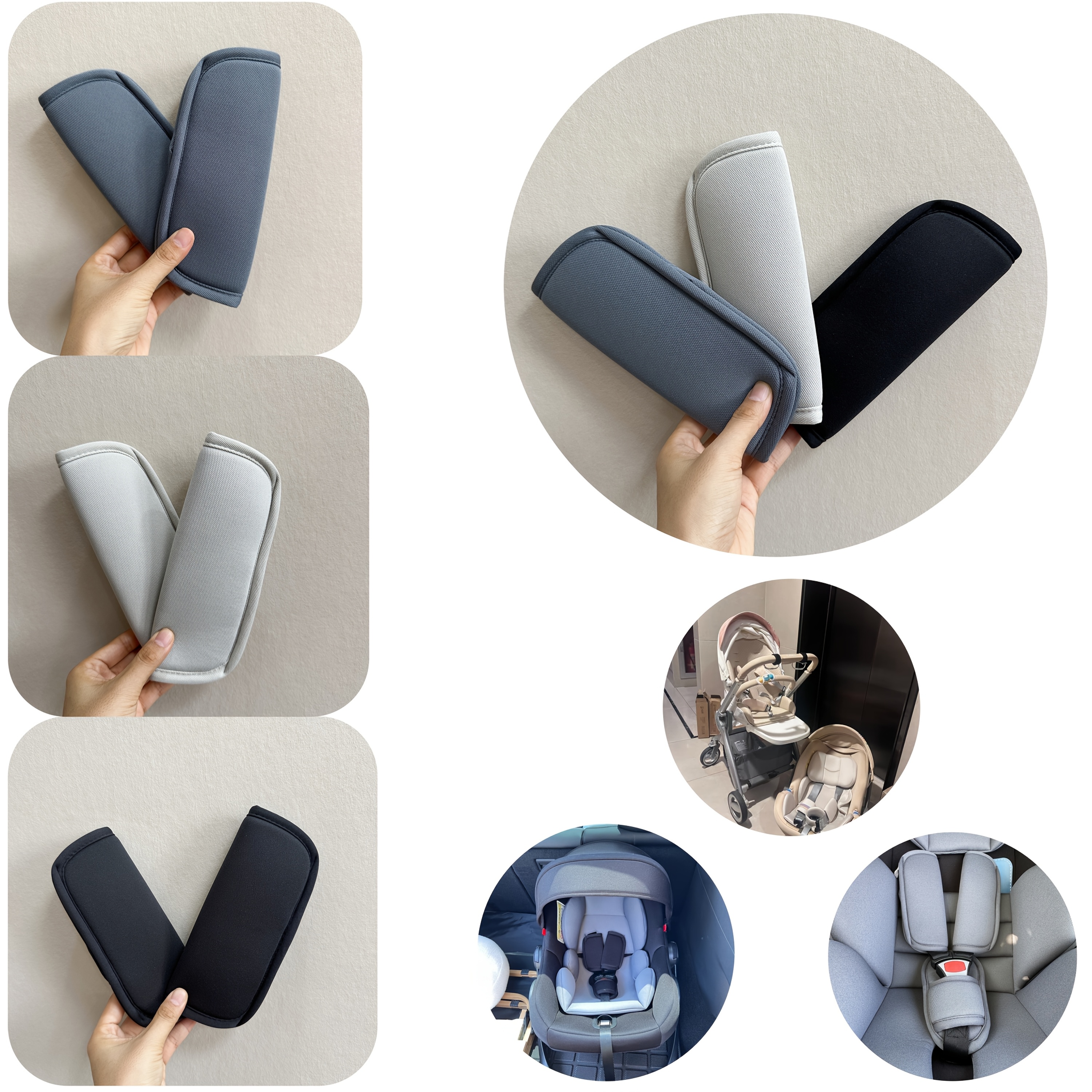 Baby Carriers Baby Car Seat Belt Extender Car Seat Belt Extension  Adjustable Seatbelt Safety Lock Extender