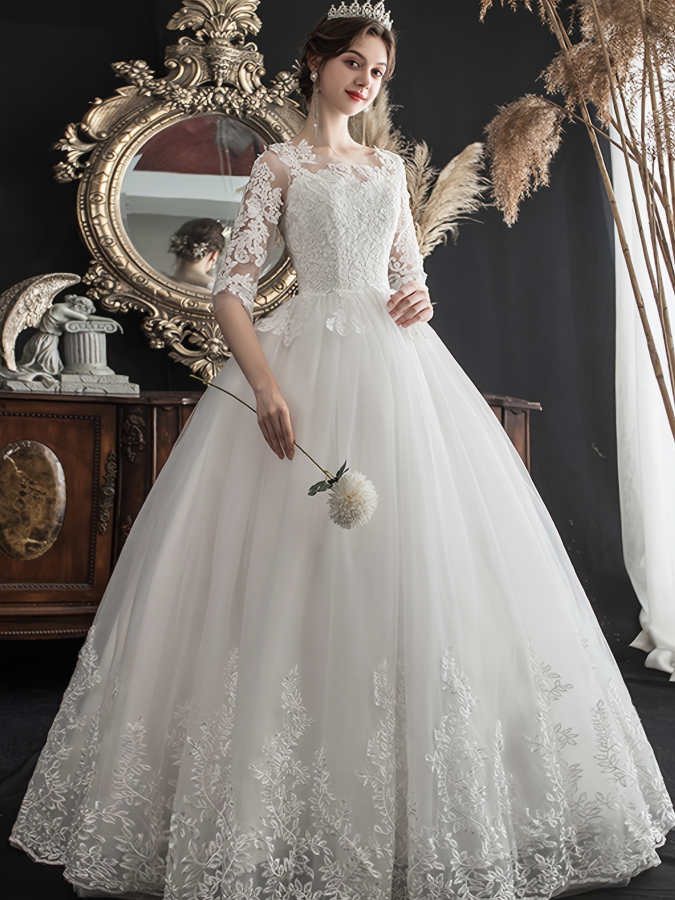 wedding dresses sold on Temu United States