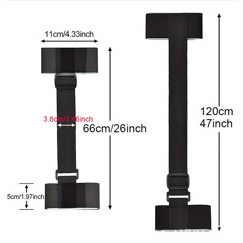 Adjustable Ski Carry Strap for Men - Durable Polyester, Perfect for Beginners, Outdoor Leisure