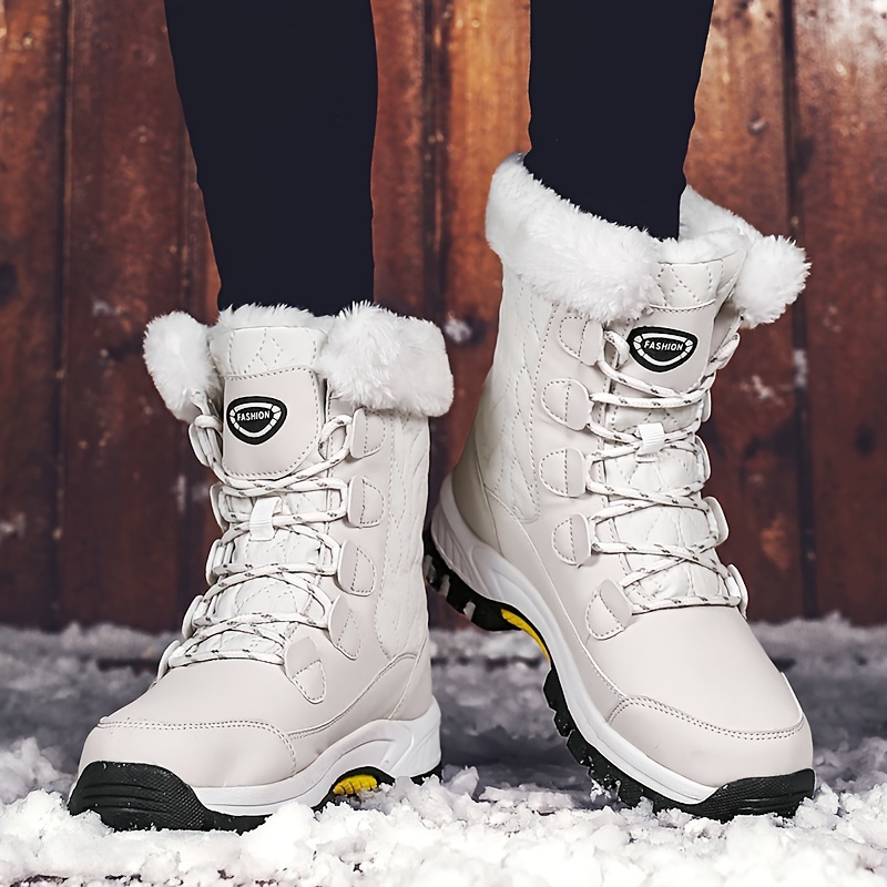 

New Women's Outdoor And Minimally Snow Boots With Anti Slip, Wear Resistant And Velvet