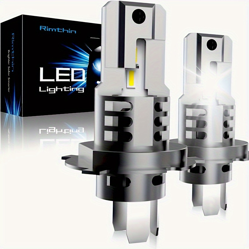 

H4 Led Bulb, 9003/hb2 Led Fog Light 60w 16000lm Fog Light, 6000k Cold White, Convenient And Fast, Plug And Play, Pack Of 2