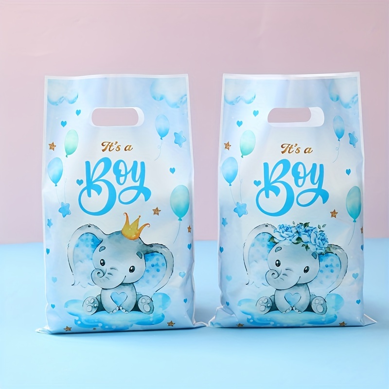 Gender Reveal Baby Shower Gift Bags Walmart 24 Pack Boy Girl