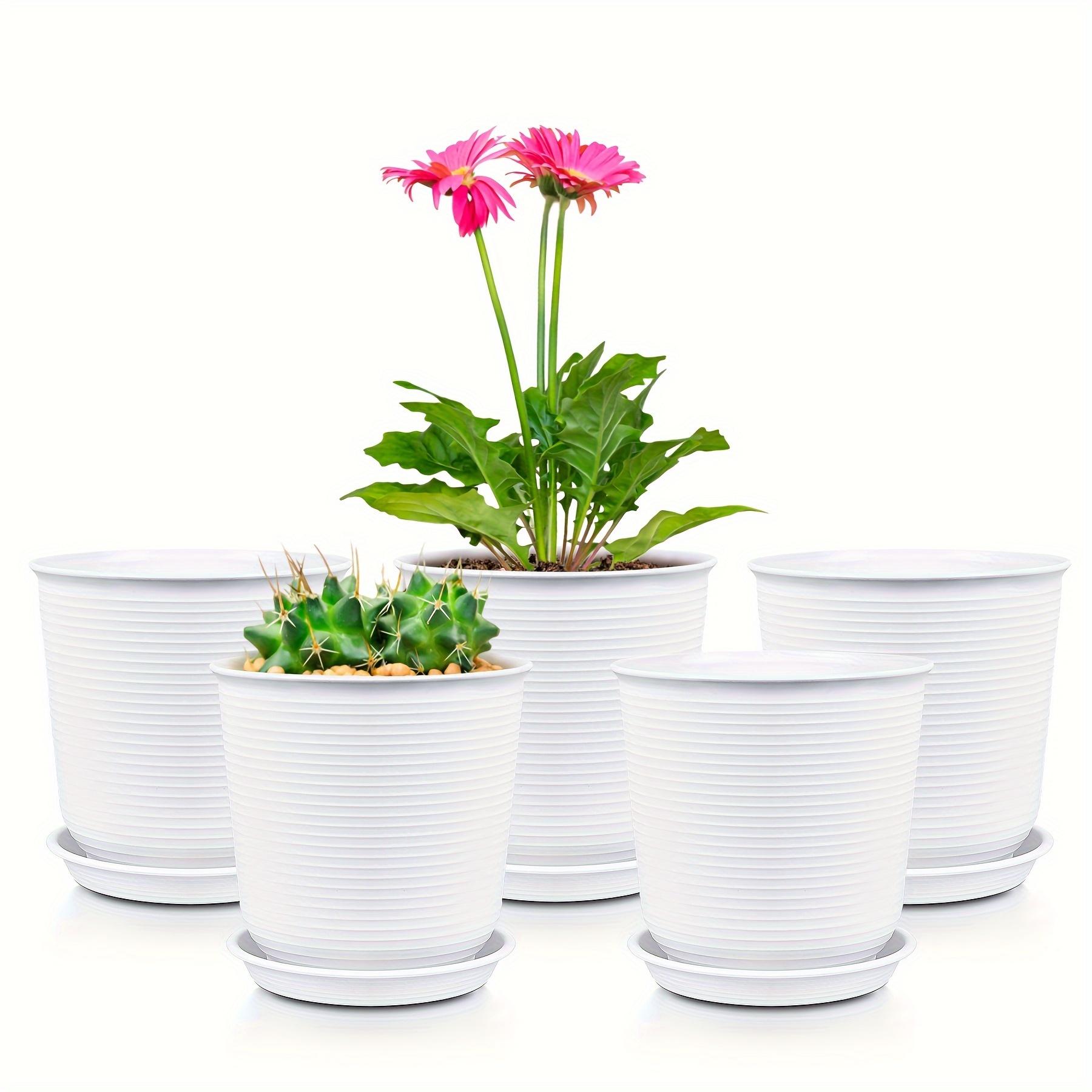 biggest size 8 5 inch planter nursery pots plastic planters - Temu