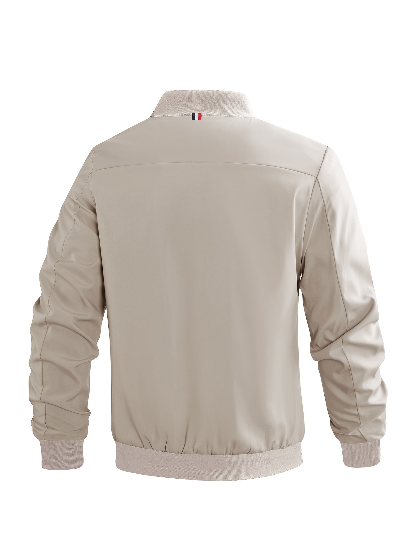 Lightweight Men'S Casual Jacket for Spring And Autumn, Stylish Solid Color Baseball Jacket, Suitable for Outdoor Sports And Leisure