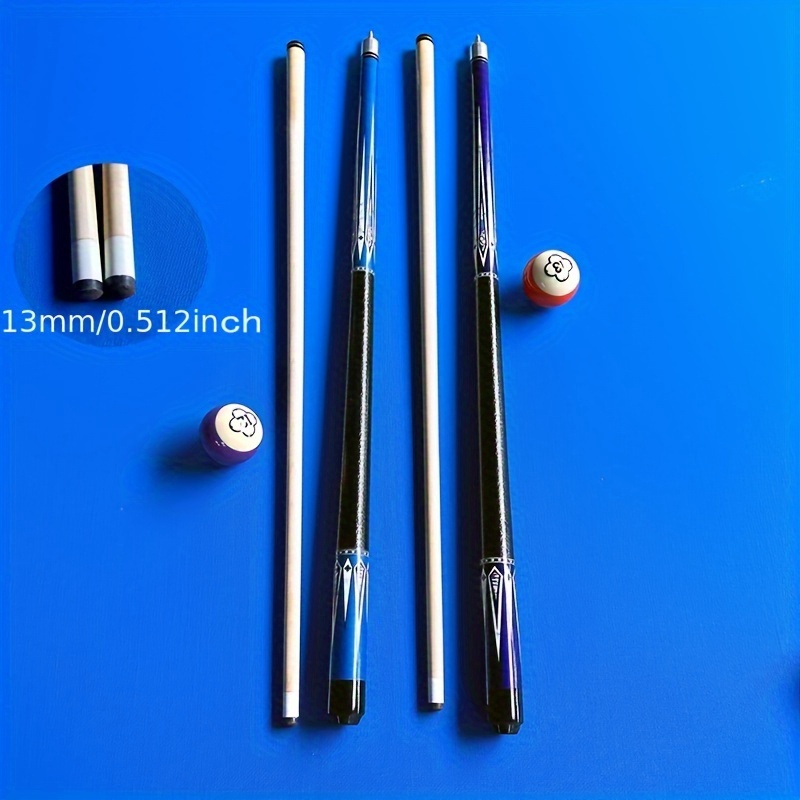 

1pc Billiard Cue, 13mm, 1/2 Cue Stick, Billiards Accessories