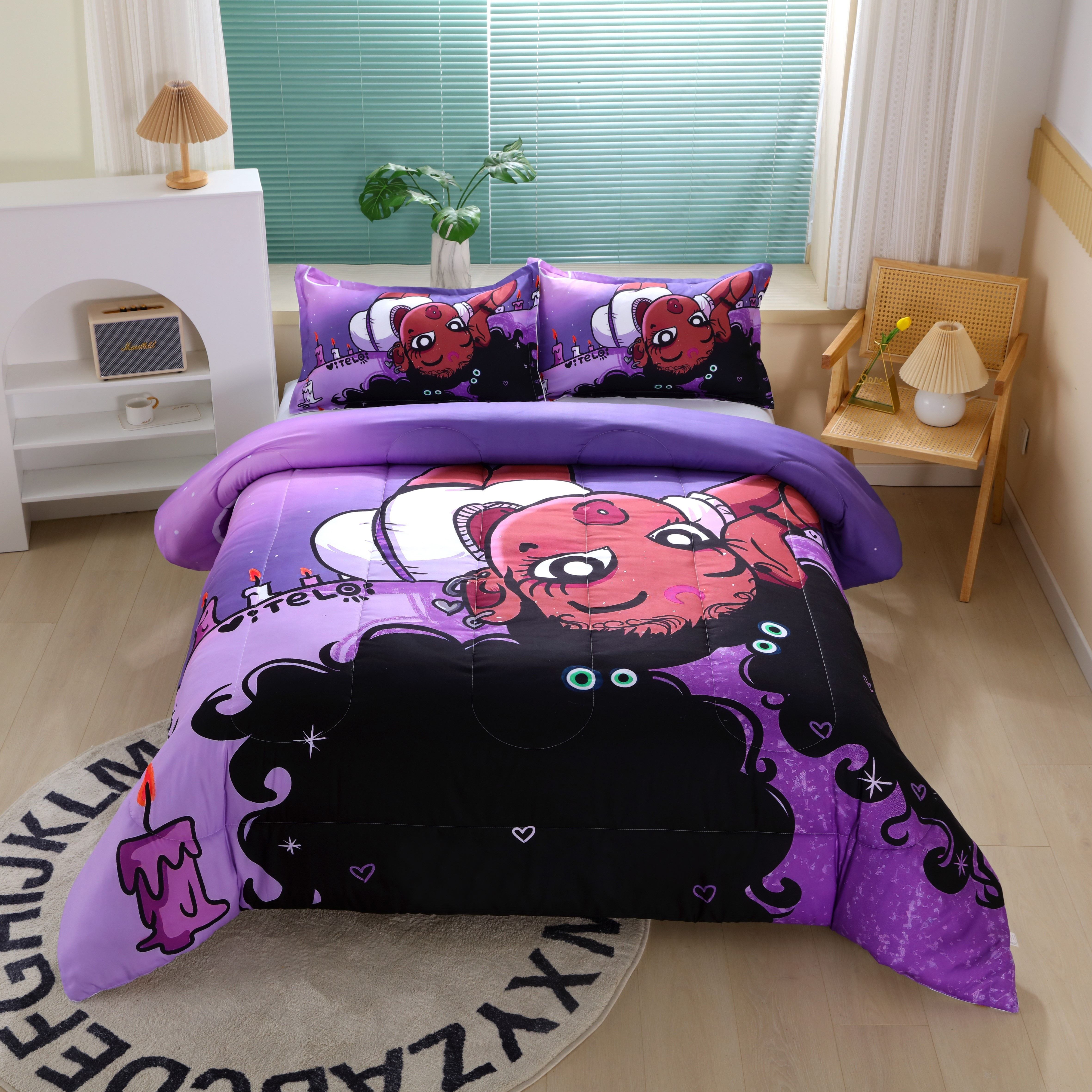 Cute Grils Comforter Set + 2* Pillowcase) Temu