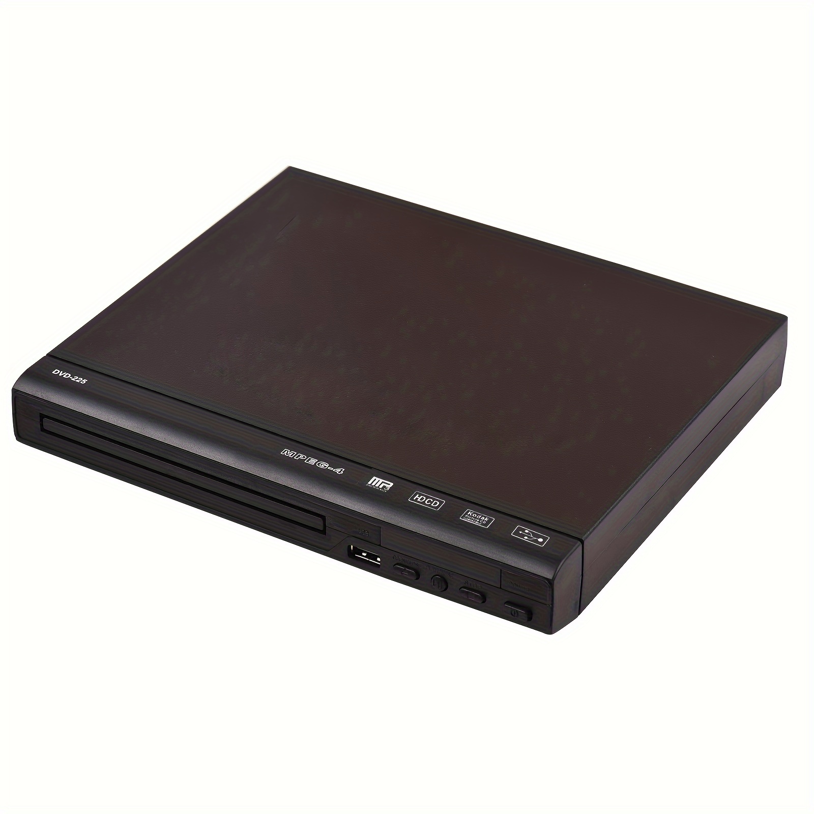 

Lixada Dvd-225 Home Portable Dvd Player Dvd Cd Disc Player Player Av Output With Remote Control Compatible With Dvd, Svcd, Vcd, Mp3