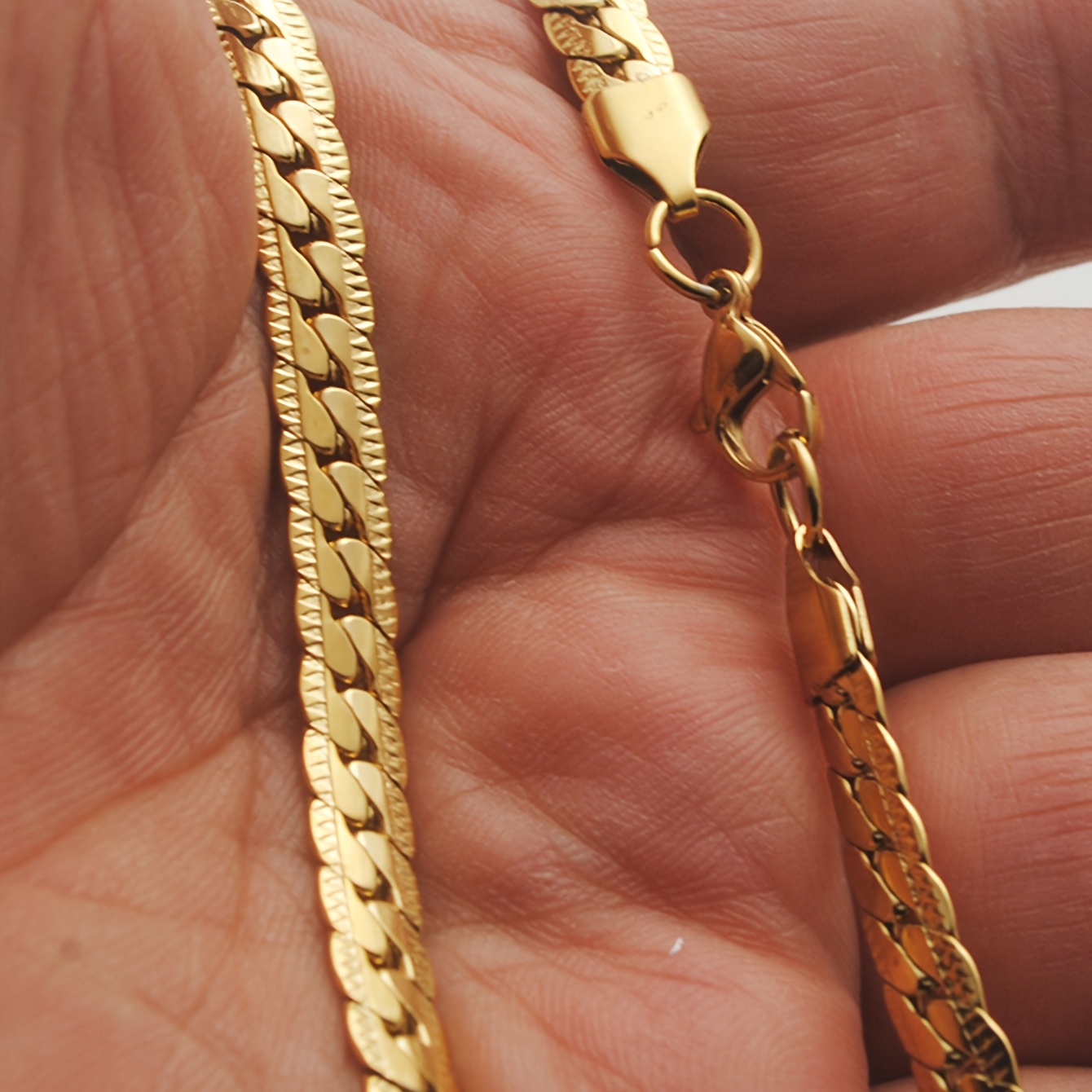 1 Stylish Simple Trend Style Stainless Steel Hip Hop Necklace For Men And Versatile Accessory For Daily Casual Wear.kpop Style Jewelry.