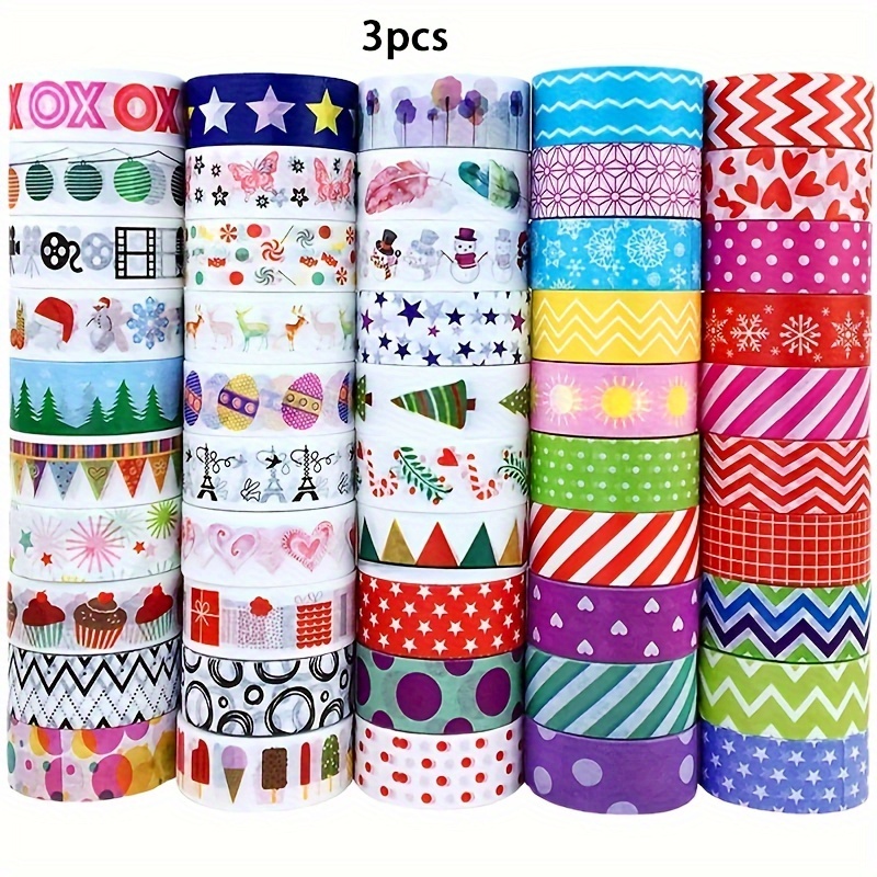 TEMU Set, 15mm , For Scrapbooking, Bullet Journals, Planners, Diy , Assorted ( Of 3, )