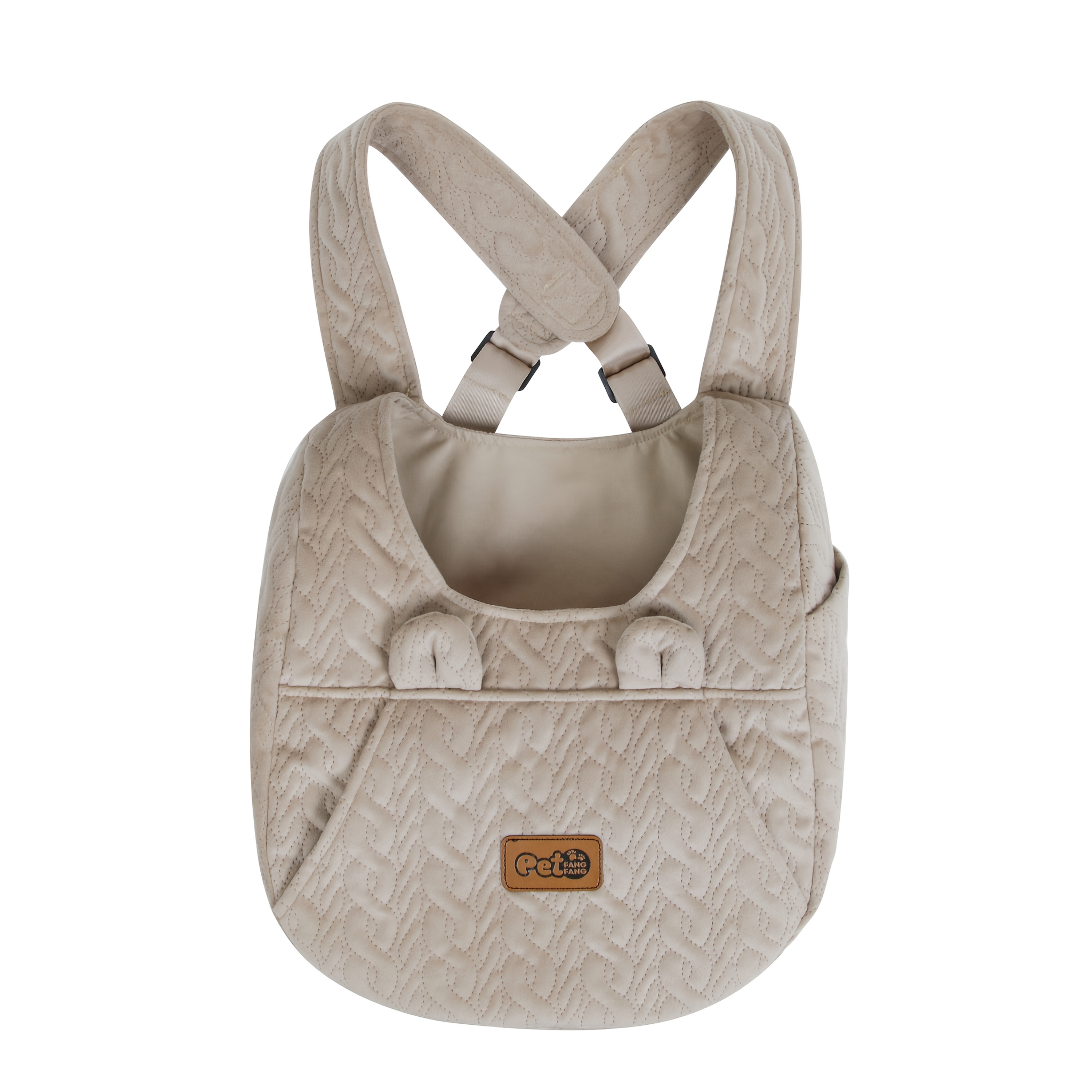 TEMU Cat Chest Bag Pet Outing Bag Warm Lightweight Double Shoulder Pet Backpack Cute Cat Bag Dog Pet Bag