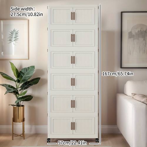 item picture 57cm front length 27 5cm side width 2 3 4 5 6 layers storage net living room storage net magnetic function universal wheels kitchen storage net bedroom magnetic net magnetic function utility net bedside table bedroom storage