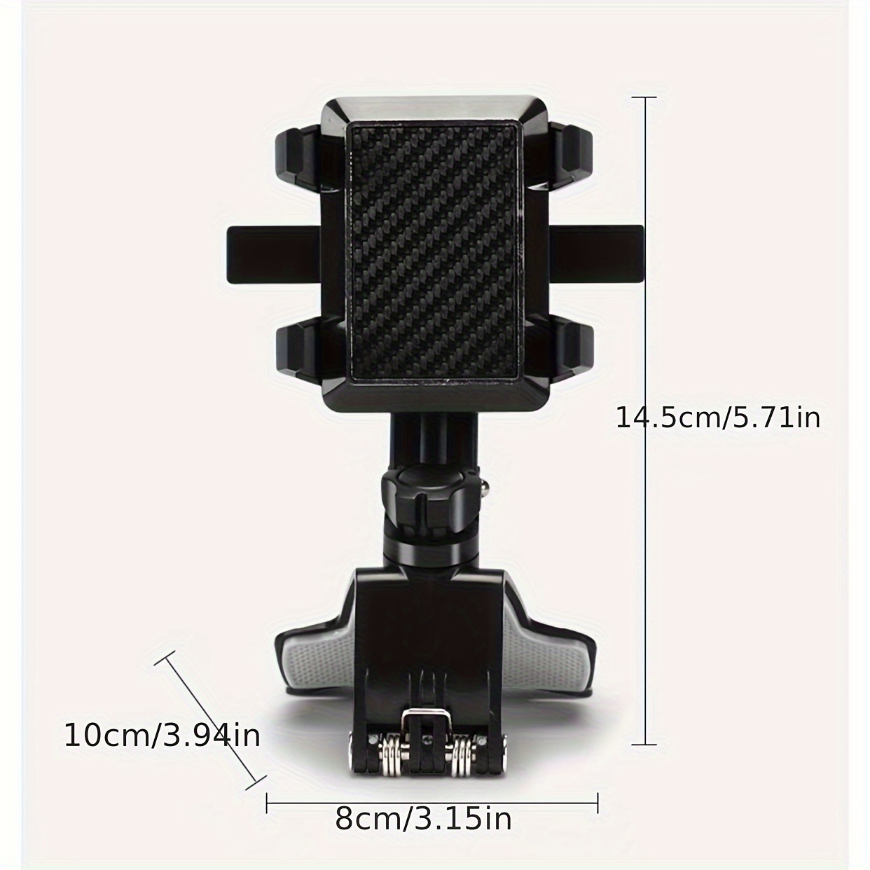 TEMU Car Phone Holder That Can Rotate , Car Dashboard Navigation Phone Holder Parking