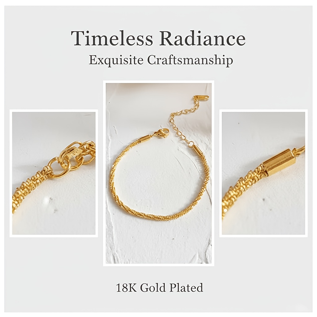 Ladies Stainless Steel Cauliflower Shiny Bracelet