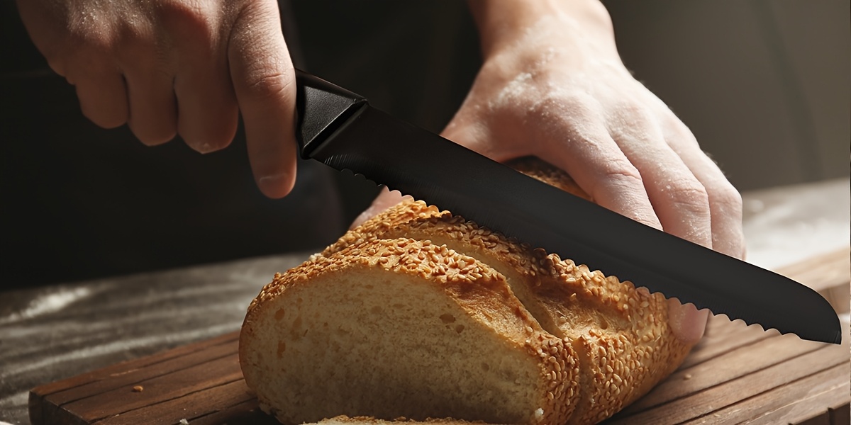 Knife Sets for Kitchen with Block, 14pcs/21pcs Kitchen Knife Set with Sharpener, with Heavy Poultry Shears And 6pcs Serrated Steak Knives Razor-Sharp, Stainless Steel, Lightweight, Anti-Slip Handle Self Sharpening, Dishwasher Safe, Anti-slip Handle