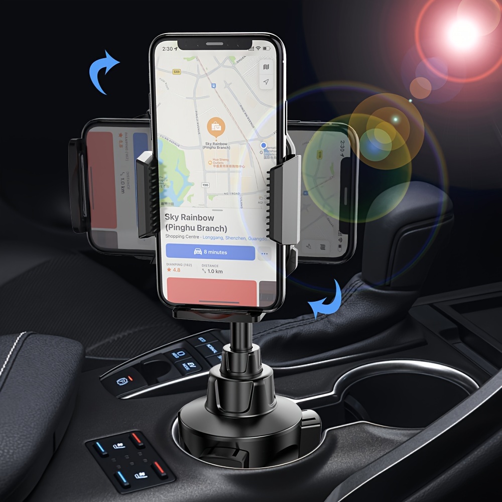 

Car Cup Phone , Abs , 360 Rotatable Smartphone , , Extendable Arm, Compatible 4"-7.2" Devices