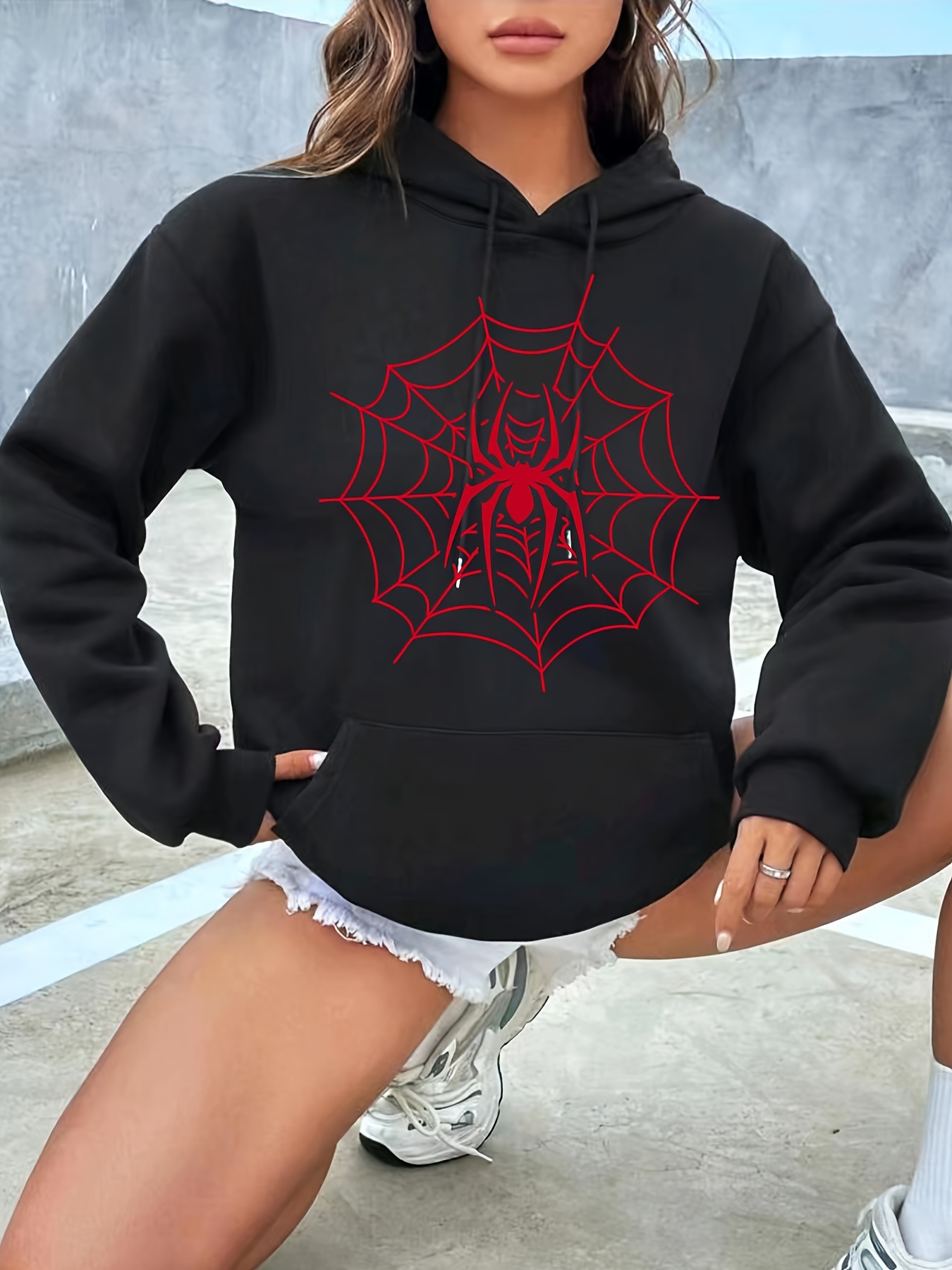 Ladies Spiders & Webs Leggings - Haunt Shirts