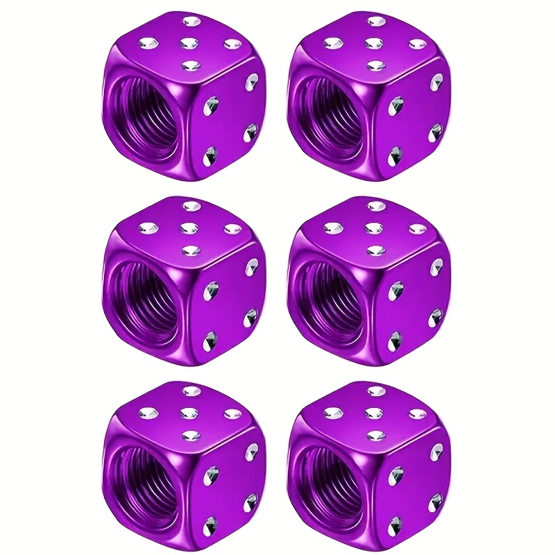 TEMU 6 pz, coperchi per valvole in alluminio