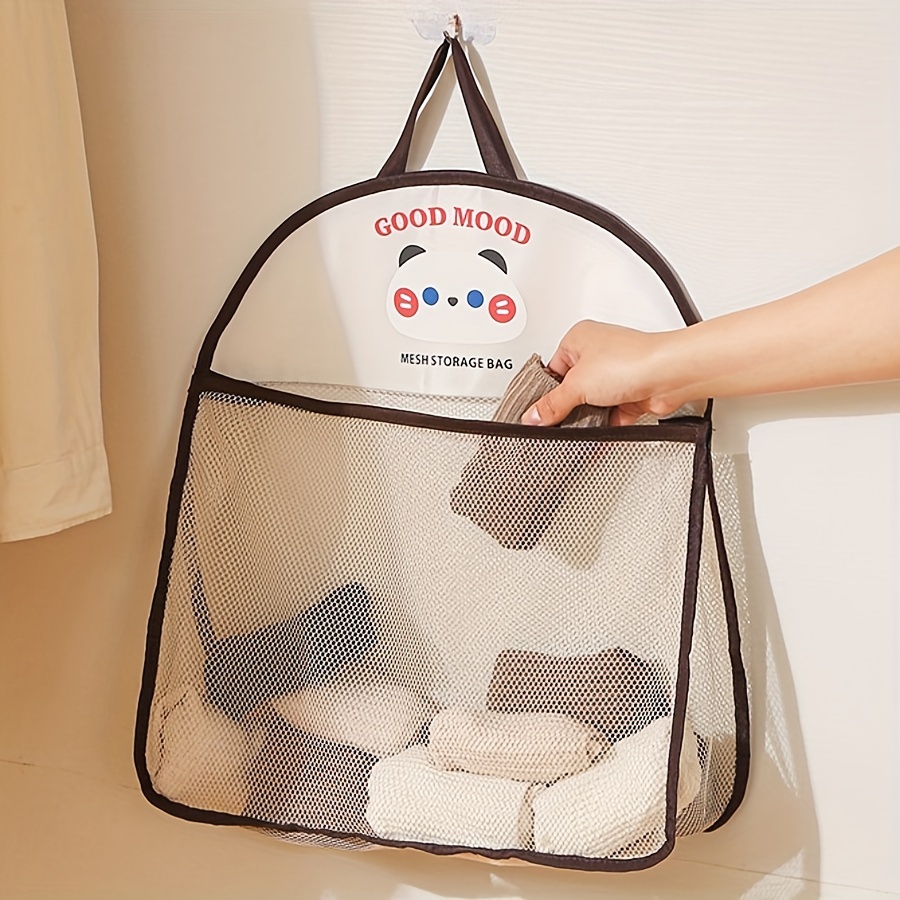 Hanging mesh storage bags sale