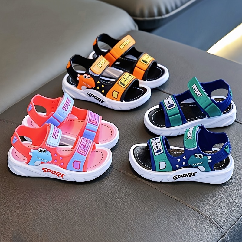 

2024 Brand Sandals For Boys And Girls, Suitable For Older Children, Featuring A , , Fashionable And , Lightweight, , And Beach Flip-flops.