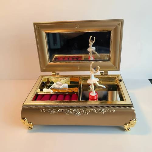 rectangular music box jewelry box