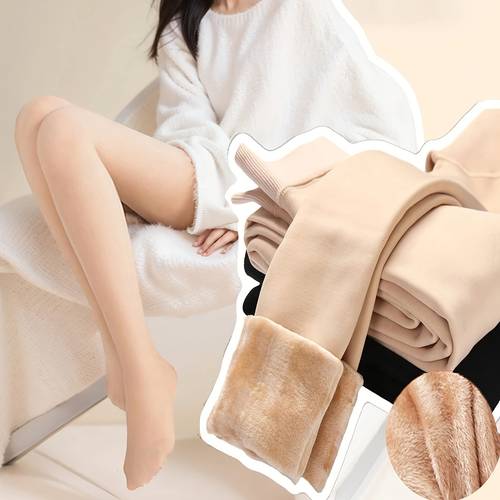1 pack womens high waisted warm leggings