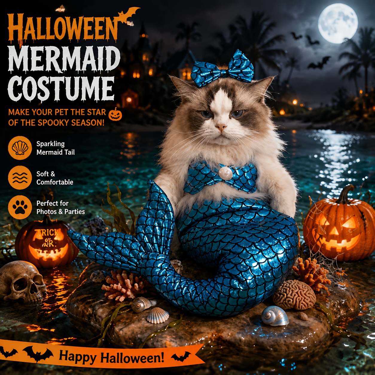 cat costume sold on Temu United States