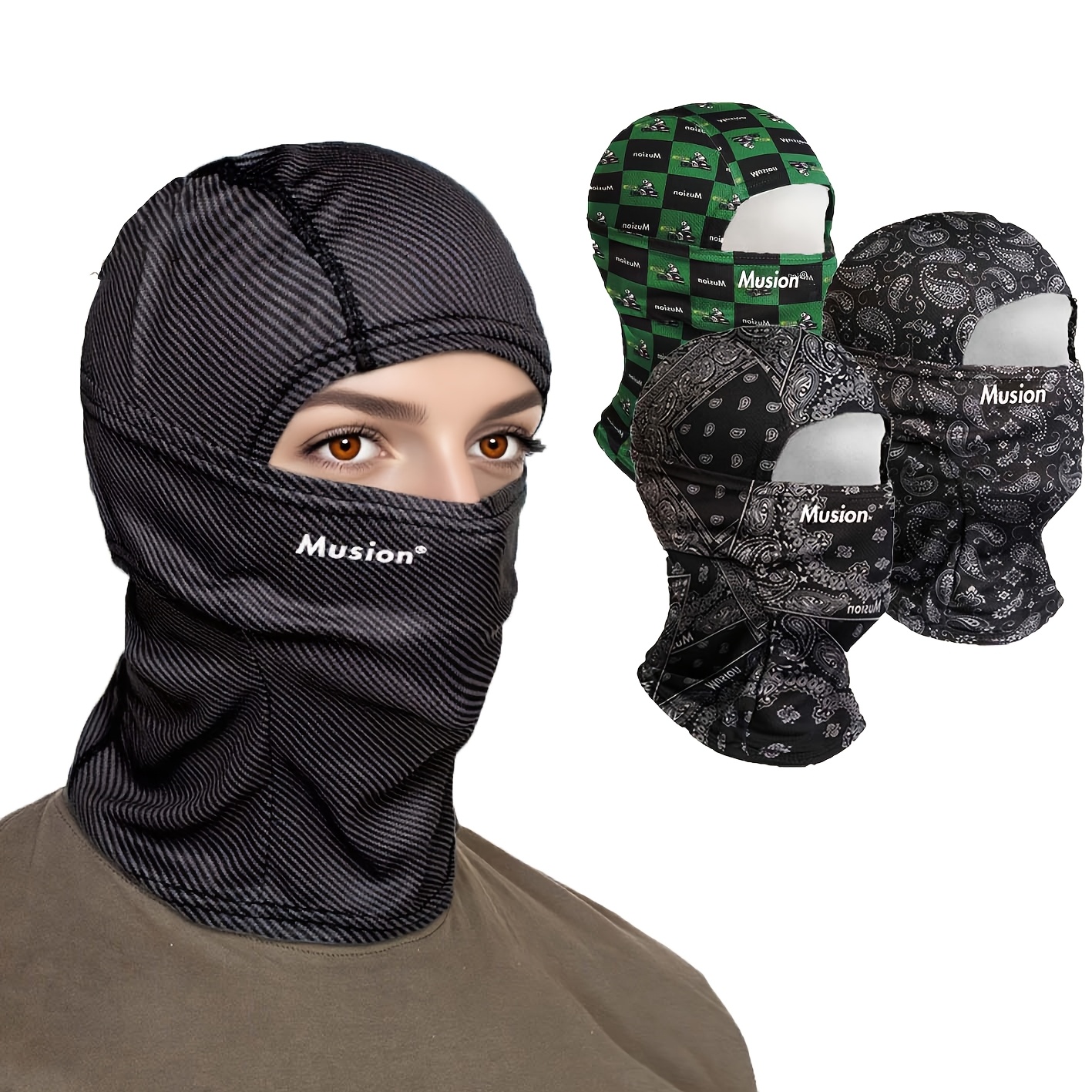 distressed balaclava sold on Temu United States