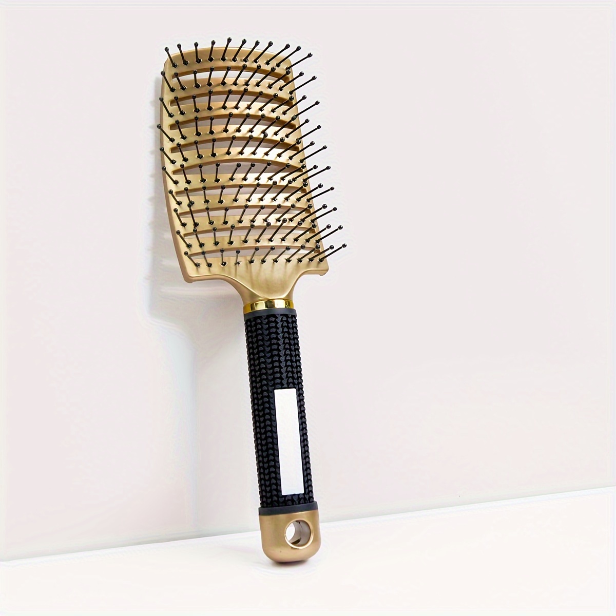 

1pc Master Lee Nylon Bristle Hair Brush For Volumizing And Styling, Abs Plastic Handle, Finishing Comb For Normal Hair, Scalp Massage Hairbrush For All Hair Types