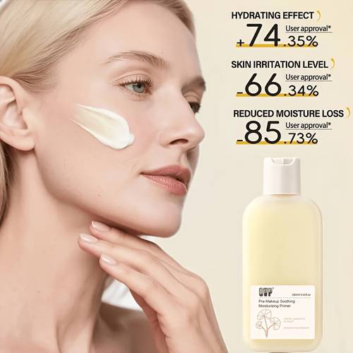 160ml korean beauty skincare pre makeup hydrating facial moisturizer non greasy long wearing hyaluronic acid glycerin white serum texture base layer for makeup or use makeup base or moisturizer