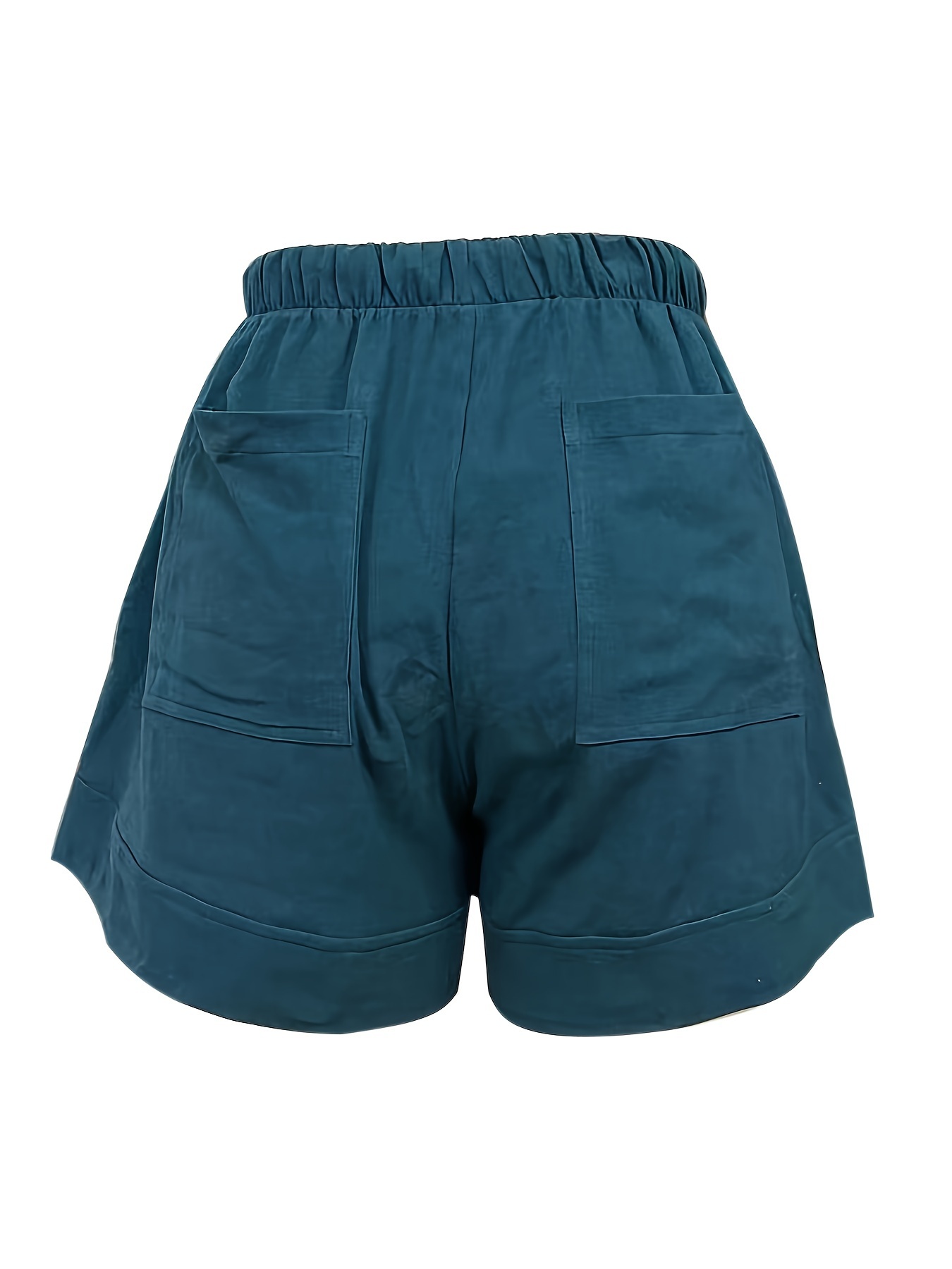 Drawstring Elastic Waist Shorts Casual Comfortable Shorts - Temu