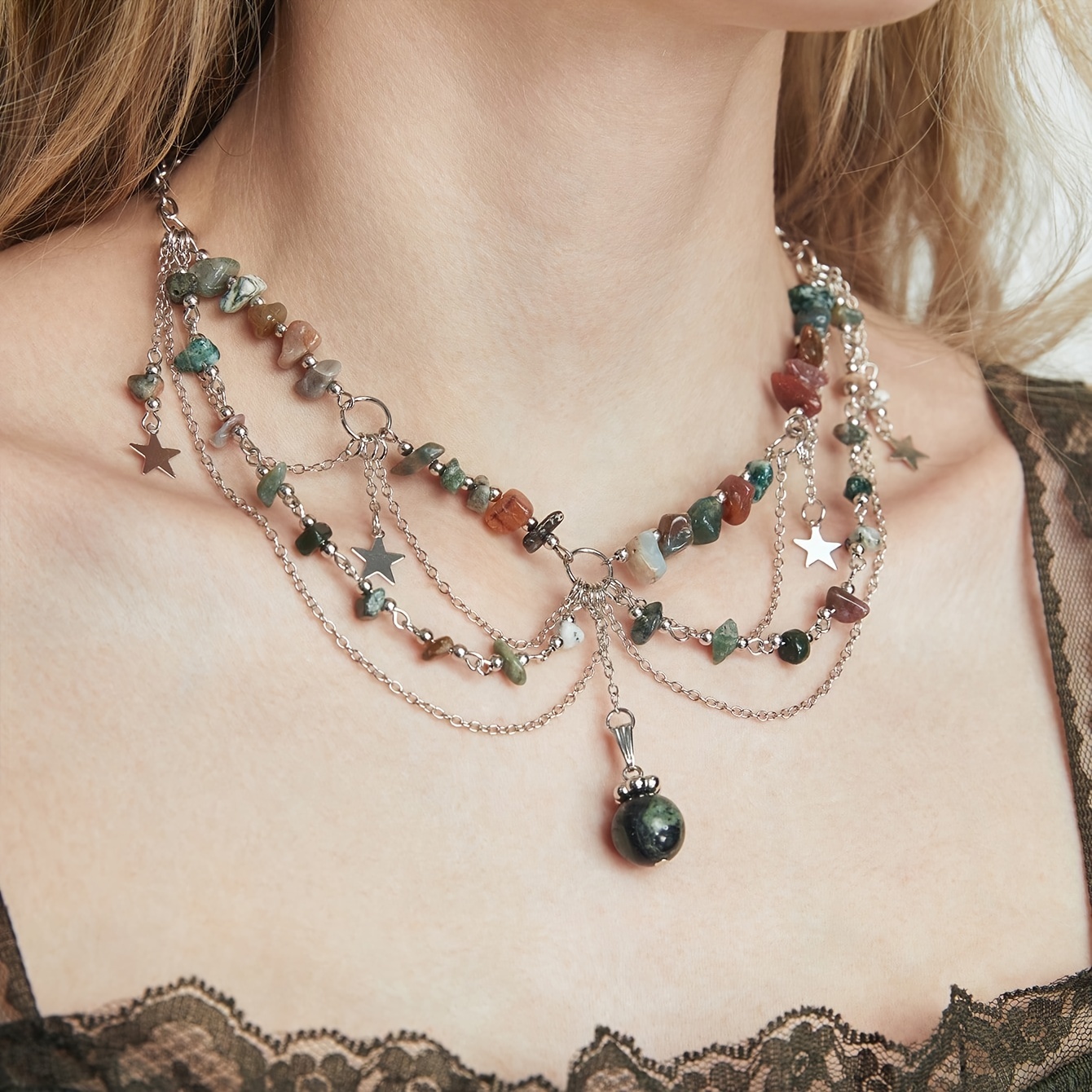 

- Multilayer Necklace - , For & Presents,