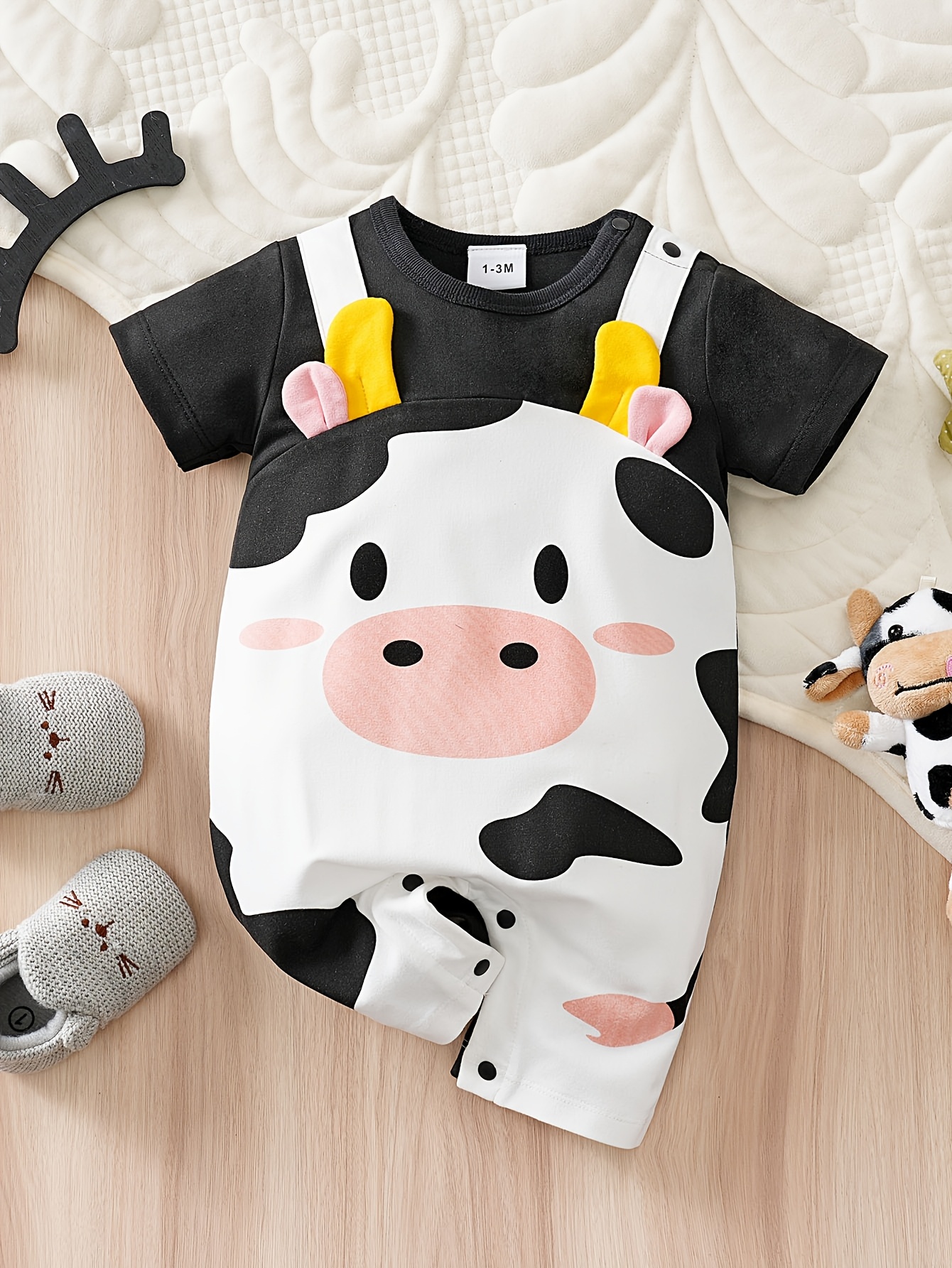 Outfit Cow Baby Grow Highland Cow Baby Clothes BULINGNA Infant