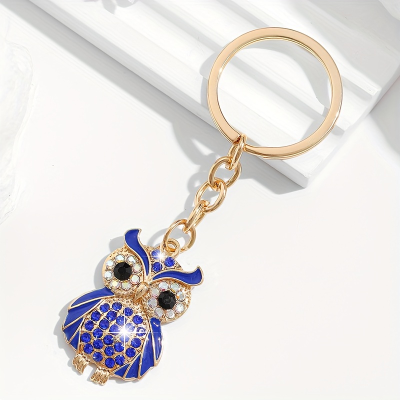 TEMU 1 llavero de moda europeo y americano con adorable colgante de , ideal para llaves de coche, bolsos, decoración y regalos para mujer