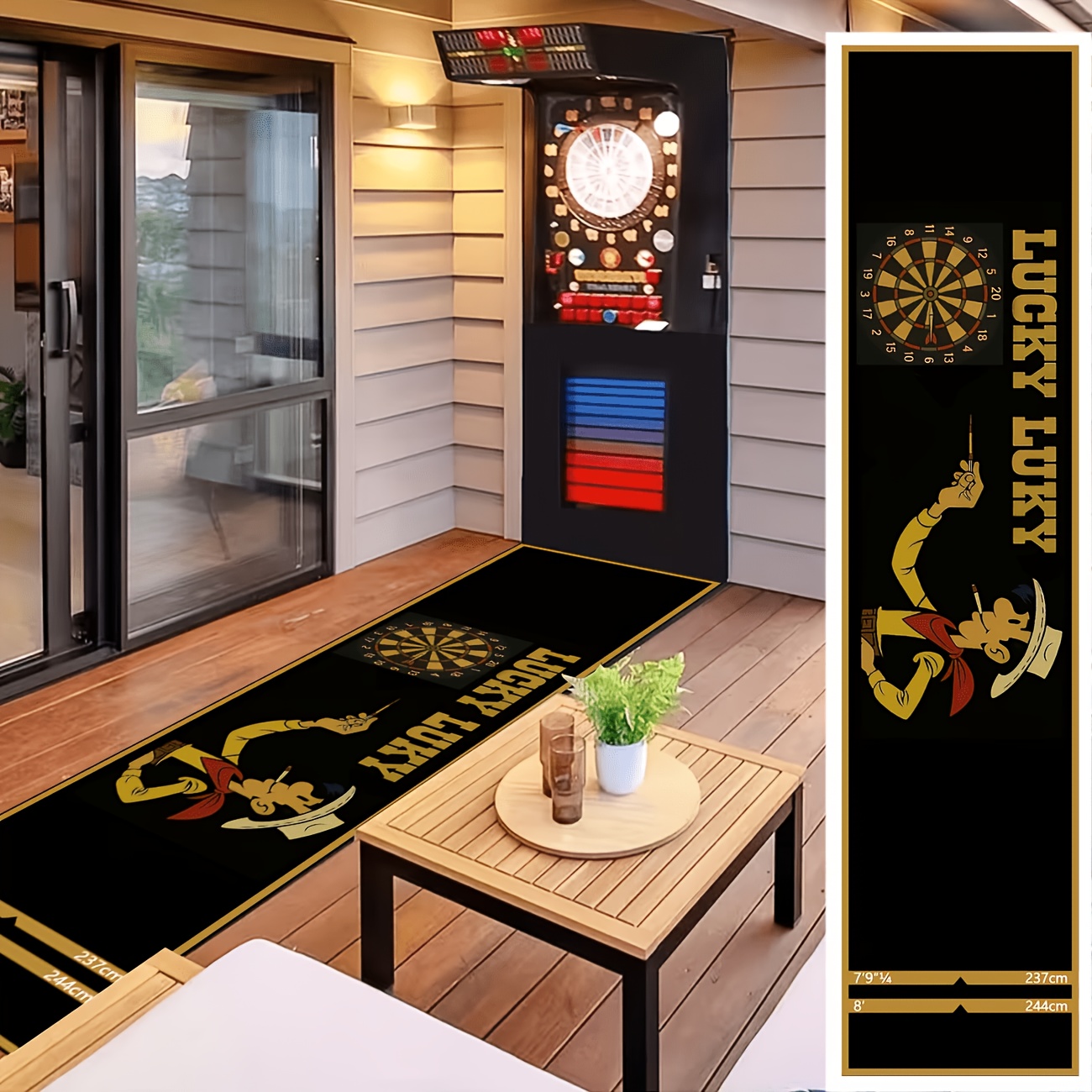 Professional Dart Mat, Game Accessory