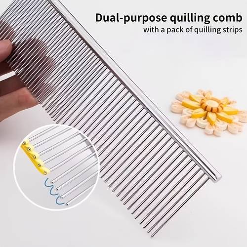 quilling comb 36 color a tool set for crafting flowers and leaves suitable for beginners in paper art folding