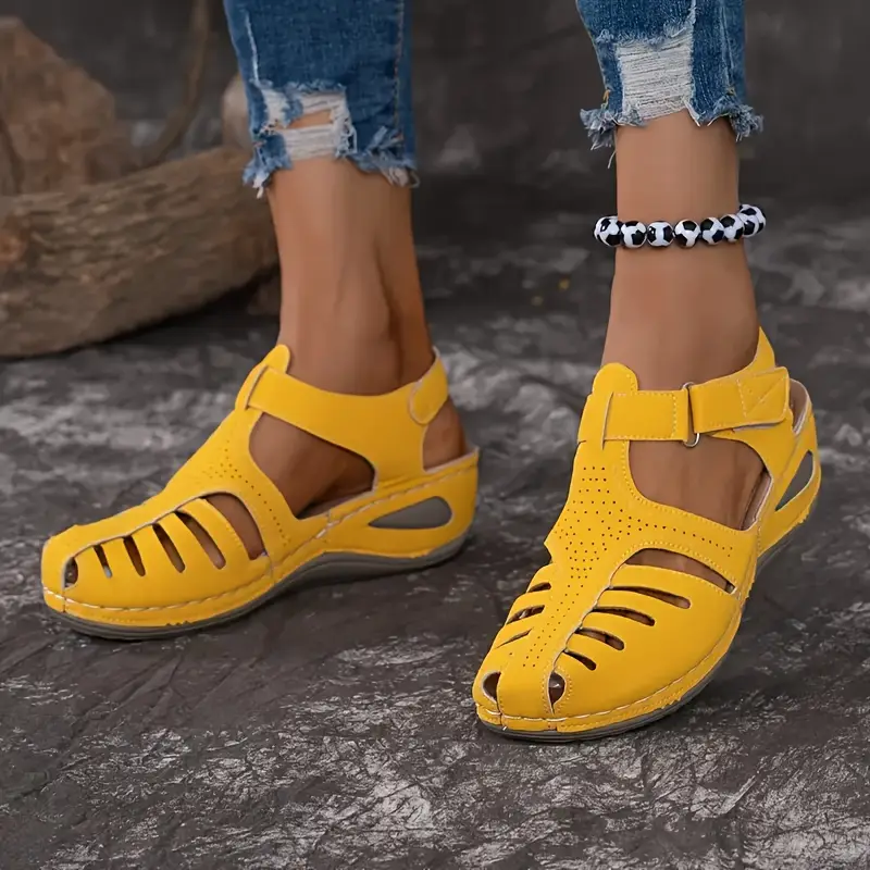 ladies comfortable wedge sandals lightweight and comfortable in Product details 8