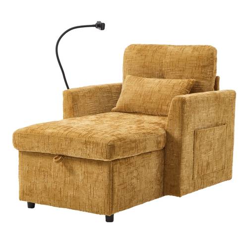 canapé 1 place avec fonction support pour téléphone portable, fauteuil 1 place en chenille de plusieurs couleurs, convient pour et