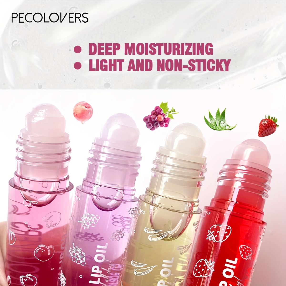 moisturizing lip gloss with a   on formula that enhances and plumps lips for a long lasting effect