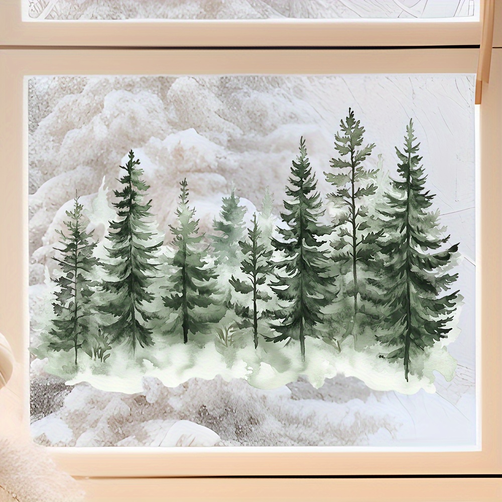 Adesivi Natalizi Per Finestre Statici: 6 Fogli Con Fiocchi Di Neve, Decorazioni Rimovibili E Riutilizzabili Per Vetri, Porte E Specchi, Atmosfera Invernale.