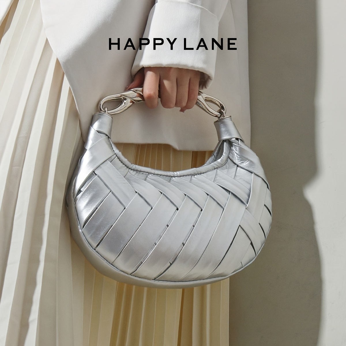 ★YEOMIM★ weekend bag silver FRIDAY'' SILVER MINI HANDBAG | Soho Soho Eshop