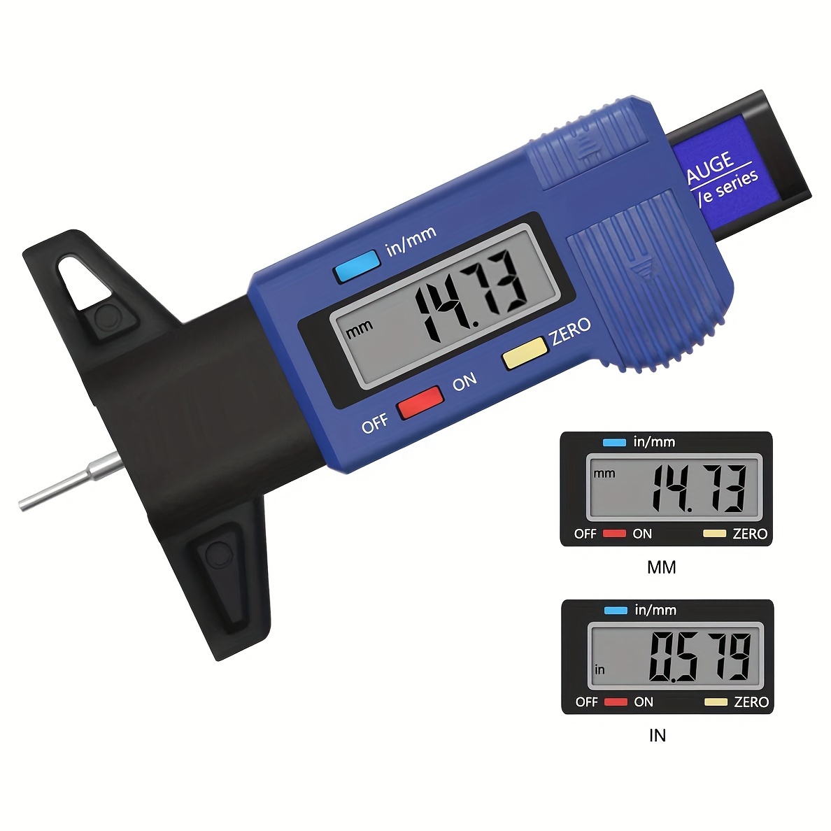 Preciva, Misuratore Digitale Della Profondità Del Battistrada Dello - Foto 2